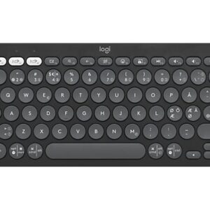 LOGITECH Pebble Keys 2 K380s Bluetooth-toetsenbord voor meerdere apparaten - Graphite