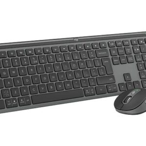 LOGITECH MK950 Signature Slim Draadloos Toetsenbord-en-muis-set Grijs