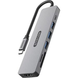 SITECOM 7 in 1 USB-C PD Multiport Adapter