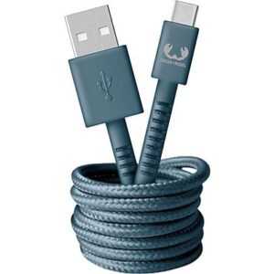 FRESH 'N REBEL USB-A-naar-USB-C 2m Dive Blue