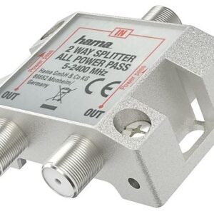HAMA 205231 SAT-verdeler 2-voudig Splitter 0 m