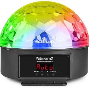 BEAMZ JB90R MiniStarBall DMX 9 colors IRC