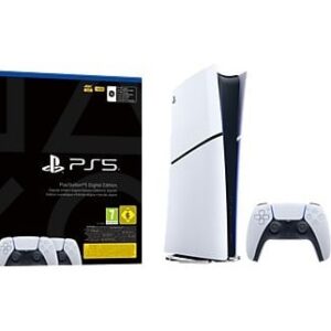 SONY PlayStation 5 Console Slim - Digital Edition + 2 DualSense Controllers