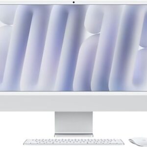 APPLE iMac 24-inch Zilver (M4) - 8-core CPU - 8-core GPU - 16GB - 256GB All-in-one-pc