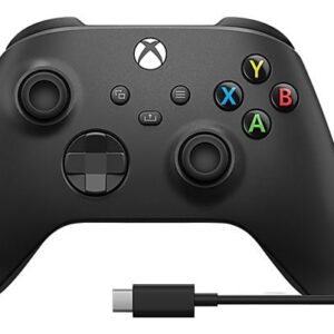 MICROSOFT Xbox Wireless Controller Zwart + USB-C kabel