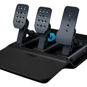 LOGITECH G PREMIUM Racesimulatorpedalen G PRO Multi-platform, PC, Xbox One, Xbox Series S, Xbox Series X, PlayStation 5, PlayStation 4 Gaming accessoire