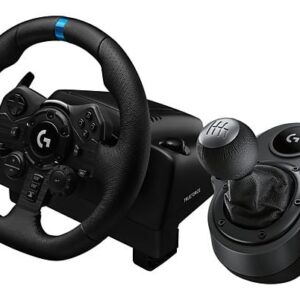 LOGITECH G G923 SE Racing Combo: G923 TRUEFORCE + Driving Force-versnellingspook Zwart PC, Xbox One, Xbox Series S, Xbox Series X, Multi-platform Racestuur