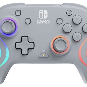 PDP Afterglow WAVE Bedrade Controller - Nintendo Switch/OLED - Grijs