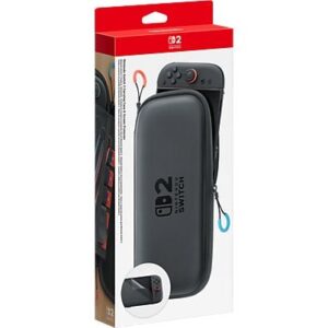 NINTENDO Switch 2 Zwart Beschermcase + Screenprotector Switch 2