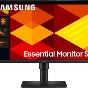 SAMSUNG Essential Monitor S4 LS24D402GAUXEN - 24 inch - 1920 x 1080 (Full HD) - IPS-paneel - in hoogte verstelbaar