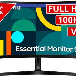 SAMSUNG LS24D366GAUXEN Essential Monitor S3 - 24 inch - 1920 x 1080 (Full HD) - VA-paneel