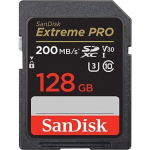 SANDISK SDXC Extreme Pro 128GB + Rescue Pro DL