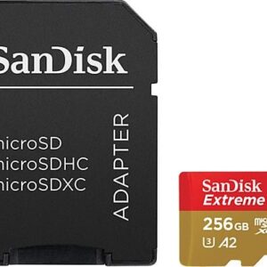 SANDISK MicroSDXC Extreme 256GB + Rescue Pro DL