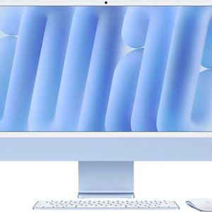 APPLE iMac 24-inch Blauw (M4) - 10-core CPU - 10-core GPU - 16GB - 256GB All-in-one-pc