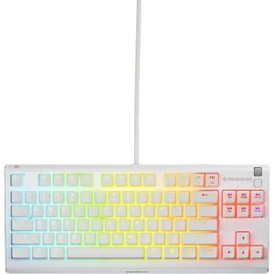STEELSERIES Apex 3 TKL Gaming Keyboard QWERTY Bedraad Gamingtoetsenbord Wit
