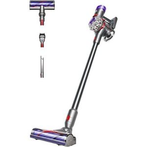 DYSON V8 Advanced Steelstofzuiger incl. kruimelzuiger Nikkel