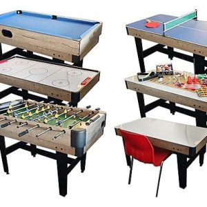 TOPTABLE Multi Fun Wood 16 in 1, met 220v fan! Multi Speeltafel