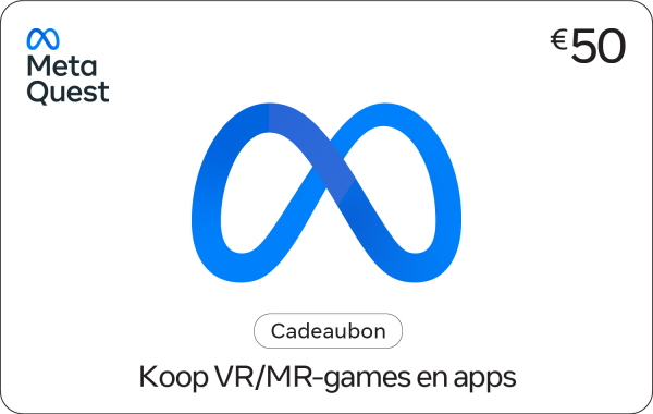 Digitale Meta Quest-cadeaubon 50,00 EUR