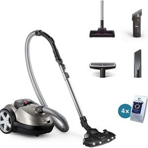 PHILIPS 8000 series XD8152/12 Stofzuiger Grijs, Metallic