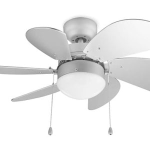 TRISTAR VE-5810 Huishoudelijke ventilator met bladen Zilverkleurig